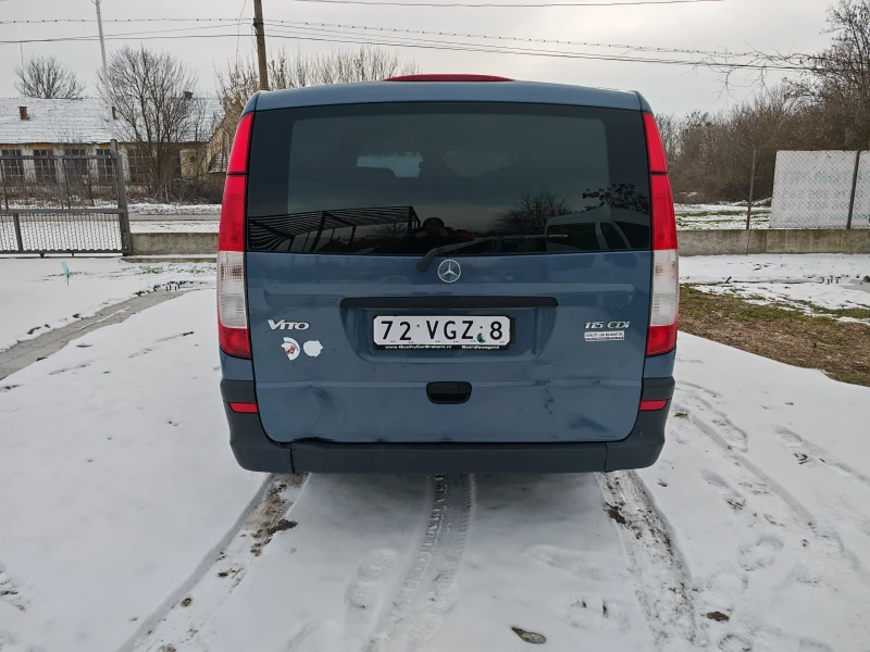 Mercedes-Benz Vito 2.2CDI 115 5 МЕСТЕН, снимка 3 - Бусове и автобуси - 53167715