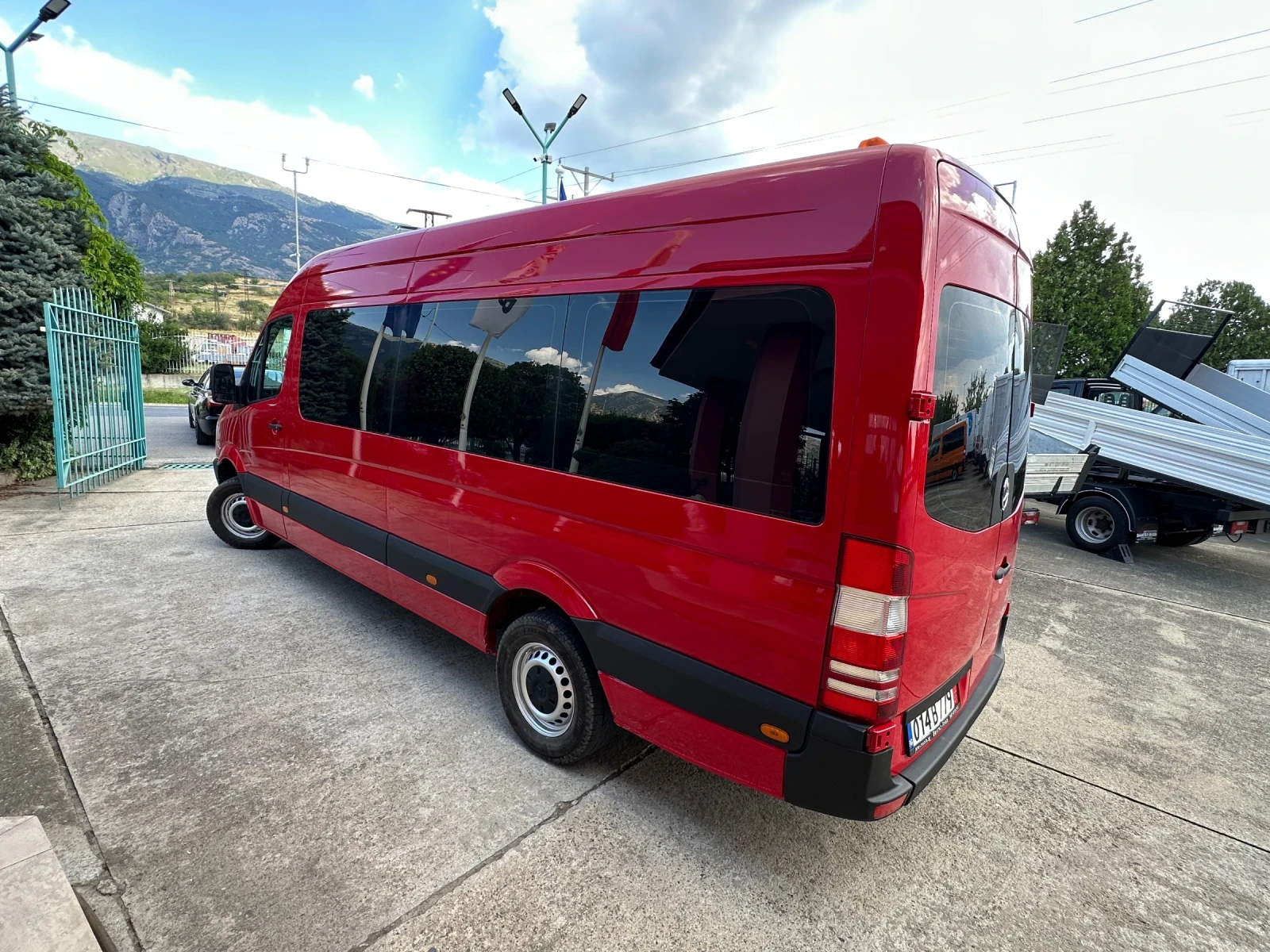 Mercedes-Benz Sprinter CDI* Климатроник* 8+ 1 места, снимка 4 - Бусове и автобуси - 55594455