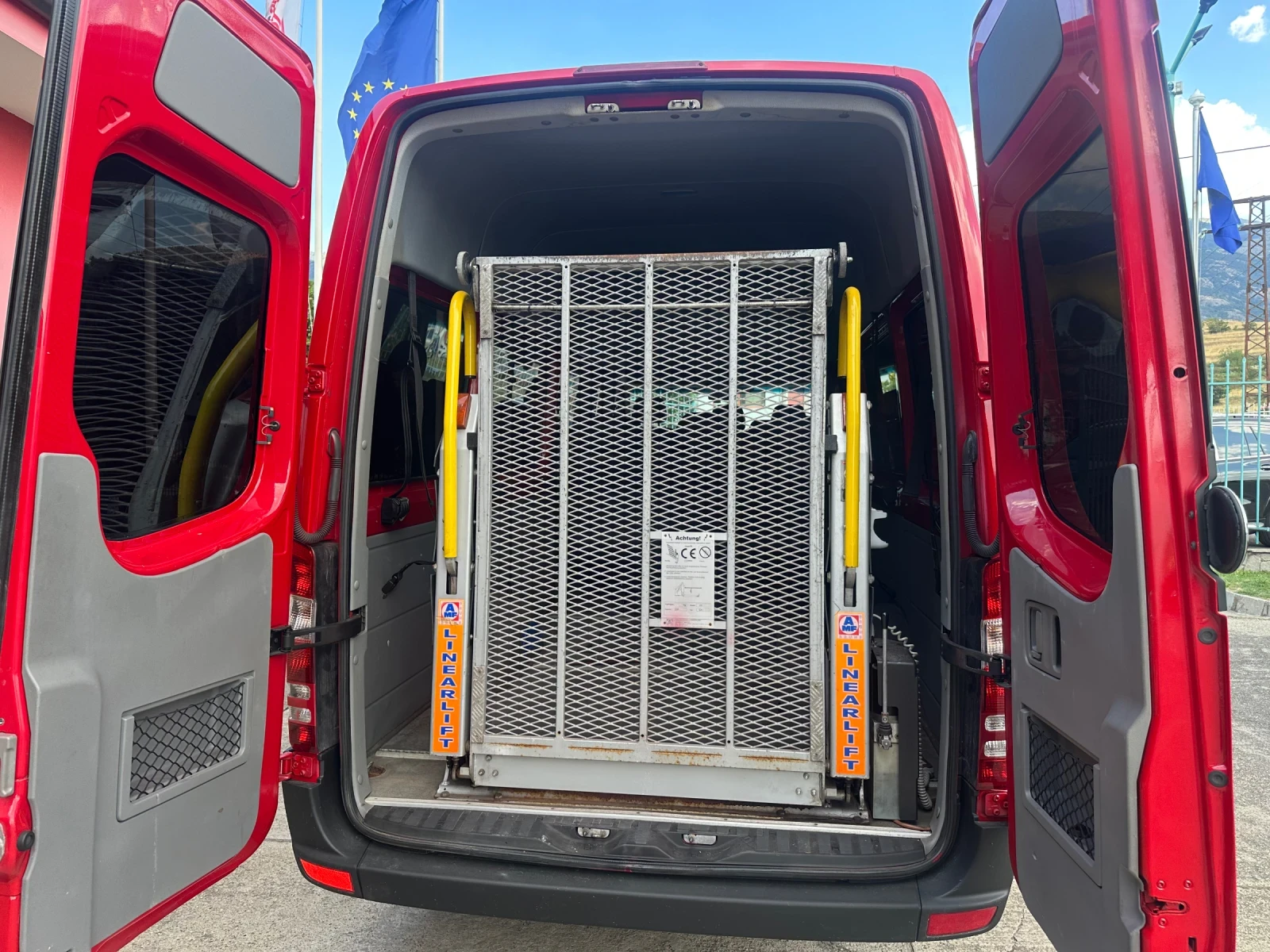 Mercedes-Benz Sprinter CDI* Климатроник* 8+ 1 места, снимка 5 - Бусове и автобуси - 55594455