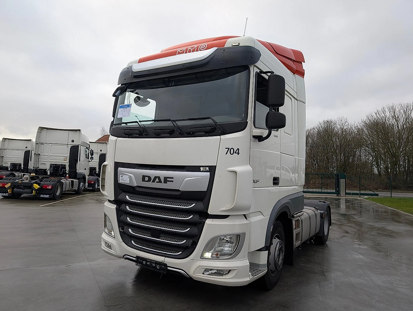 Daf XF 480 Самосвална хидравлика