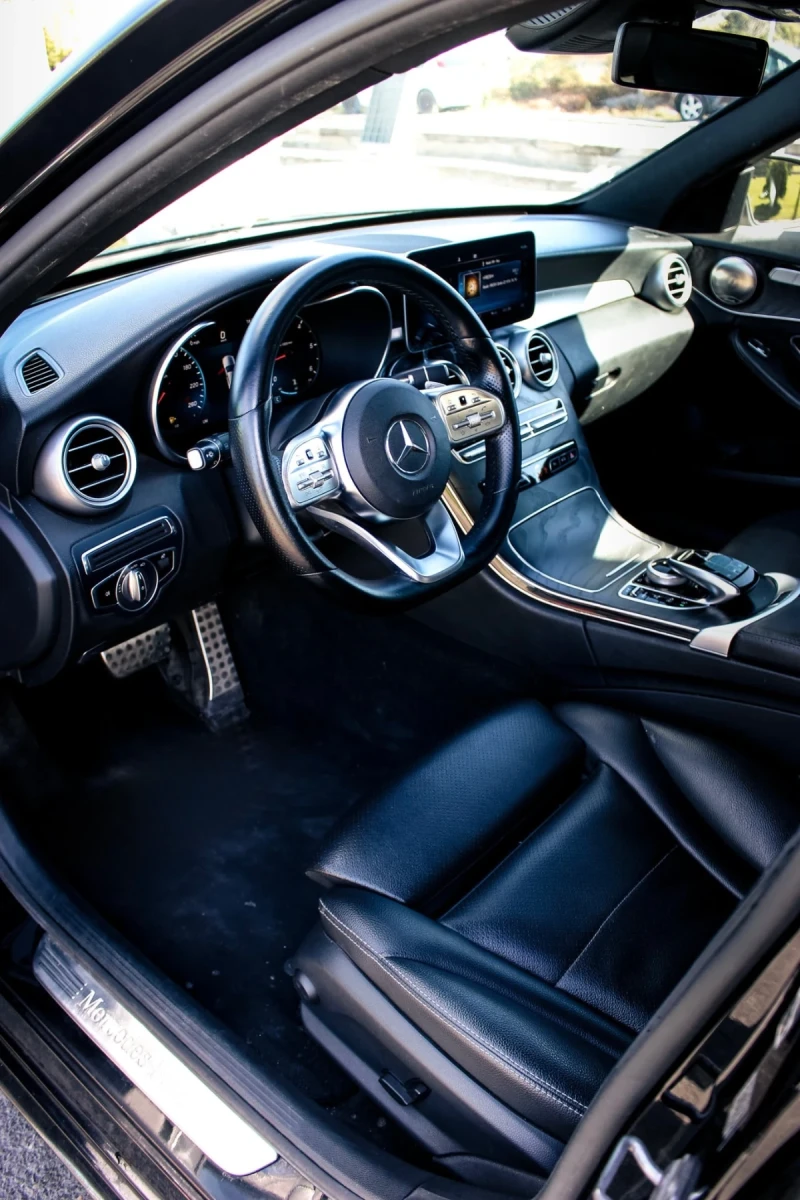 Mercedes-Benz C 220 AMG pack/Digital/Ambient/Burmester/Multibeam, снимка 7 - Автомобили и джипове - 51782749