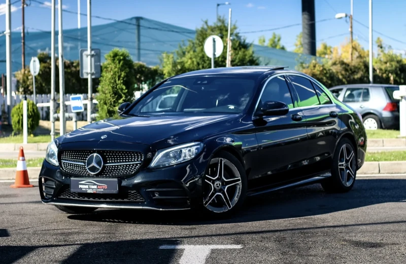 Mercedes-Benz C 220 AMG pack/Digital/Ambient/Burmester/Multibeam, снимка 3 - Автомобили и джипове - 51782749