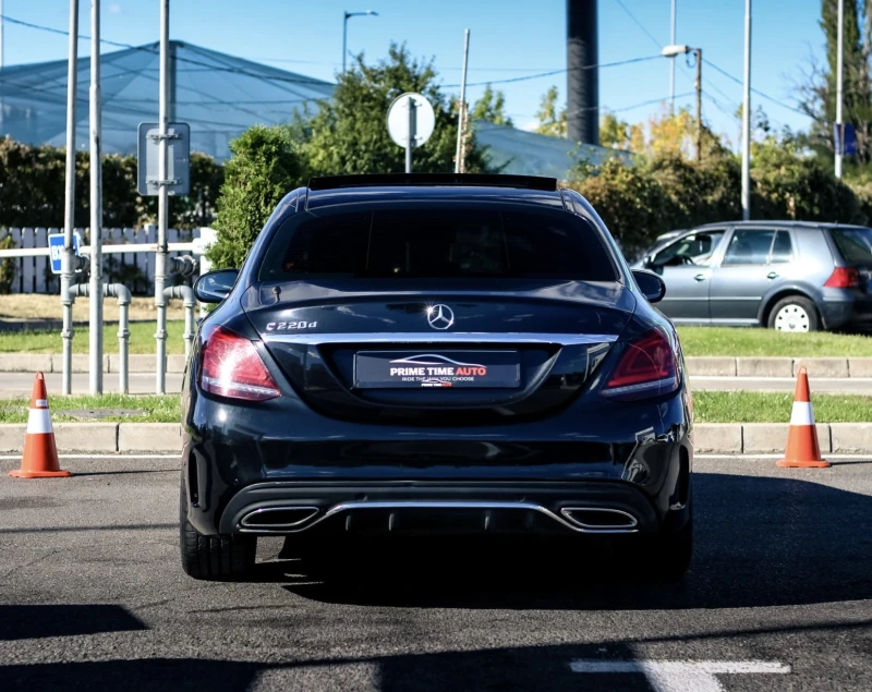 Mercedes-Benz C 220 AMG pack/Digital/Ambient/Burmester/Multibeam, снимка 5 - Автомобили и джипове - 51782749
