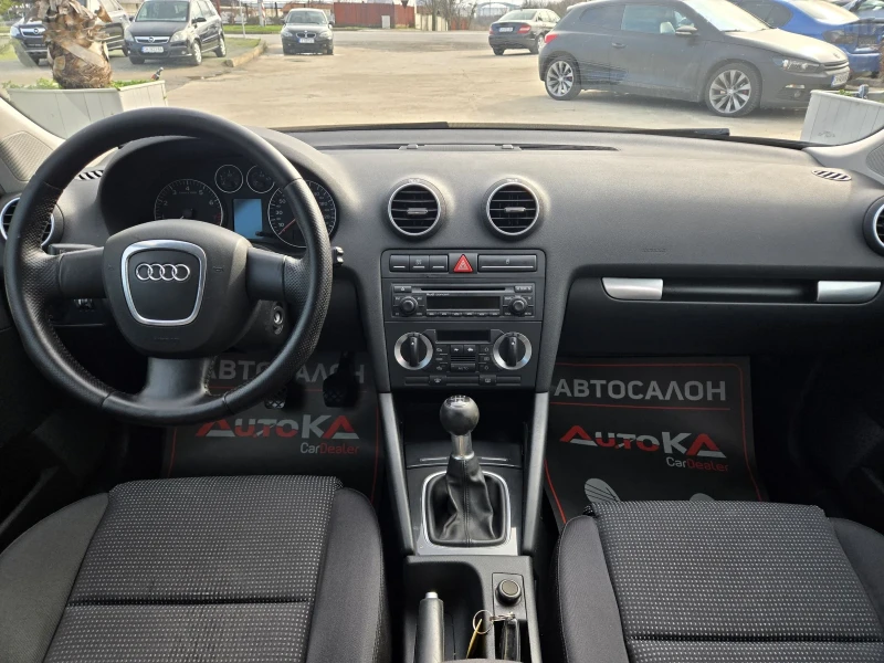 Audi A3 1.6i-116кс= 6СКОРОСТИ= КЛИМАТРОНИК, снимка 12 - Автомобили и джипове - 53488542