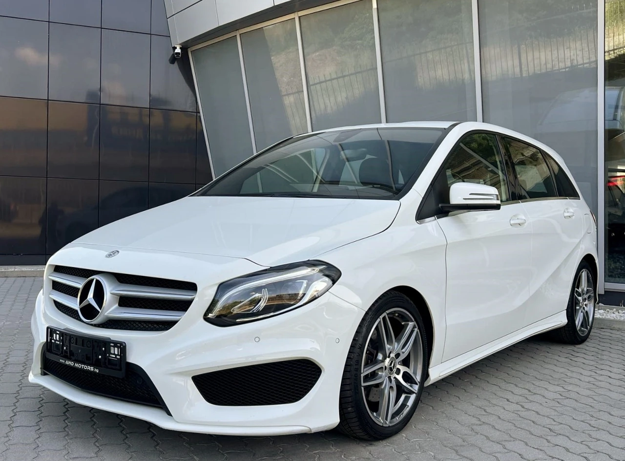 Mercedes-Benz B 220 AMG 4x4 Keyless Carplay Автоматик Нави Кожа Подгр, снимка 1