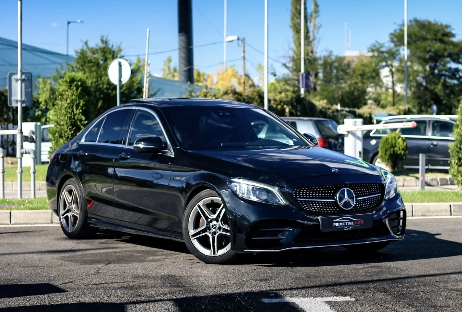 Mercedes-Benz C 220 AMG pack/Digital/Ambient/Burmester/Multibeam | Mobile.bg   1