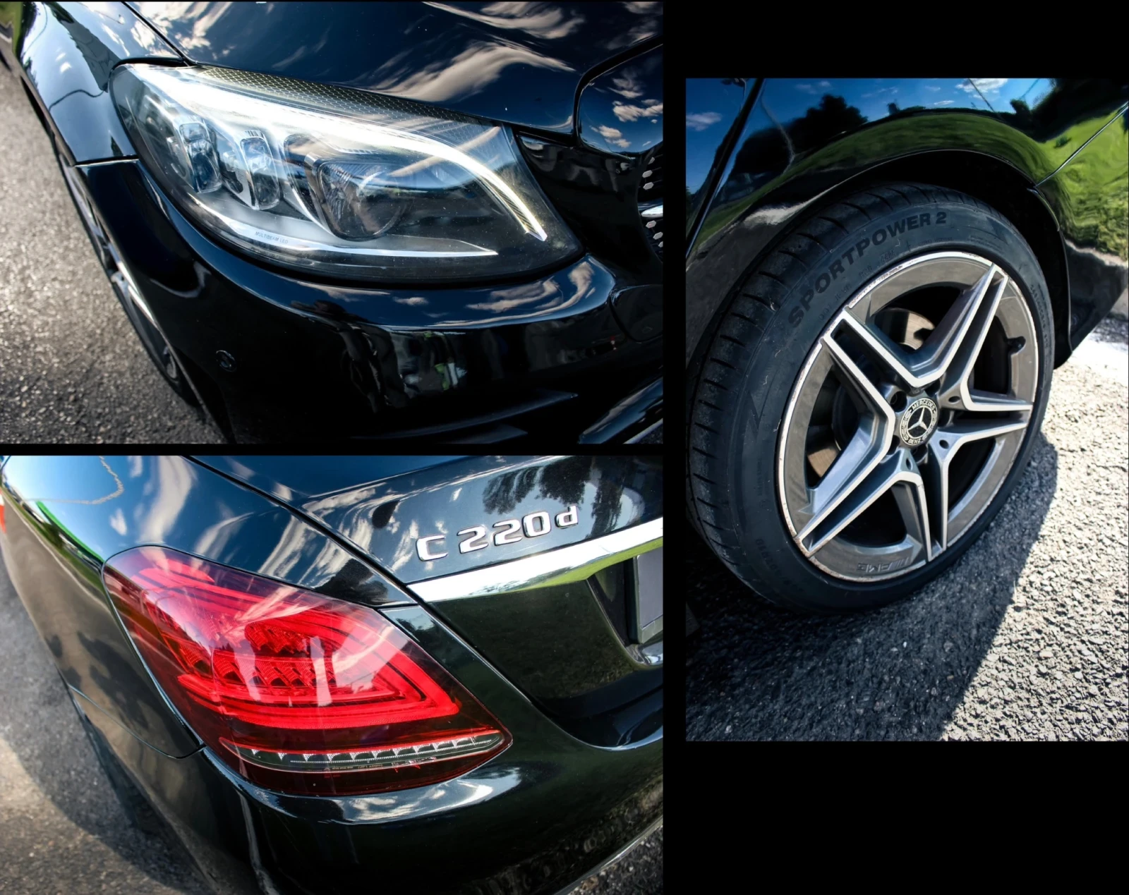 Mercedes-Benz C 220 AMG pack/Digital/Ambient/Burmester/Multibeam | Mobile.bg   15