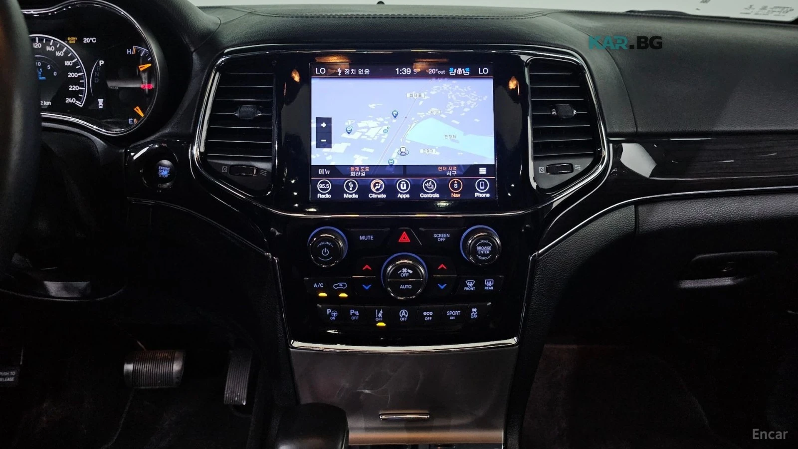 Jeep Grand cherokee 3.6 - OVERLAND - DISTRONIC - ОБДУХВАНЕ - ПОДГРЕВИ , снимка 17 - Автомобили и джипове - 56071400