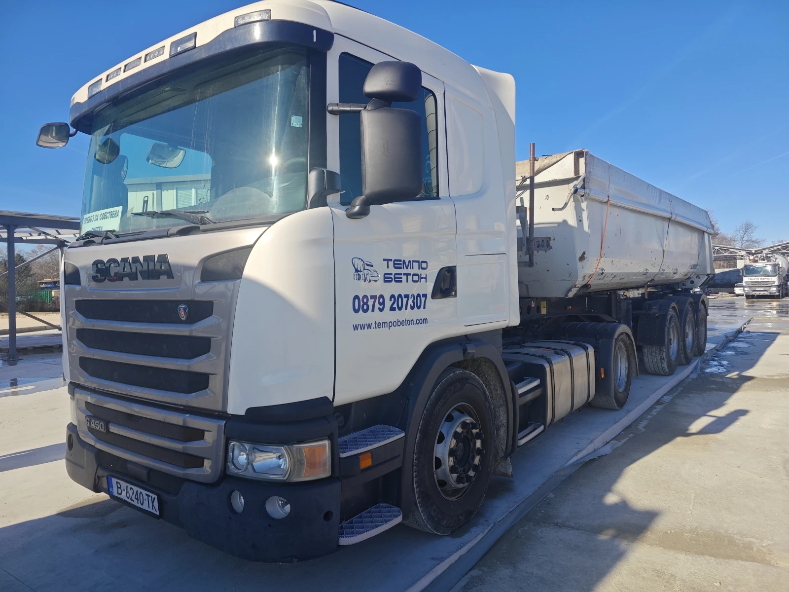 Scania R 450 + SCHMITZ SKI 24 2007 - изображение 2