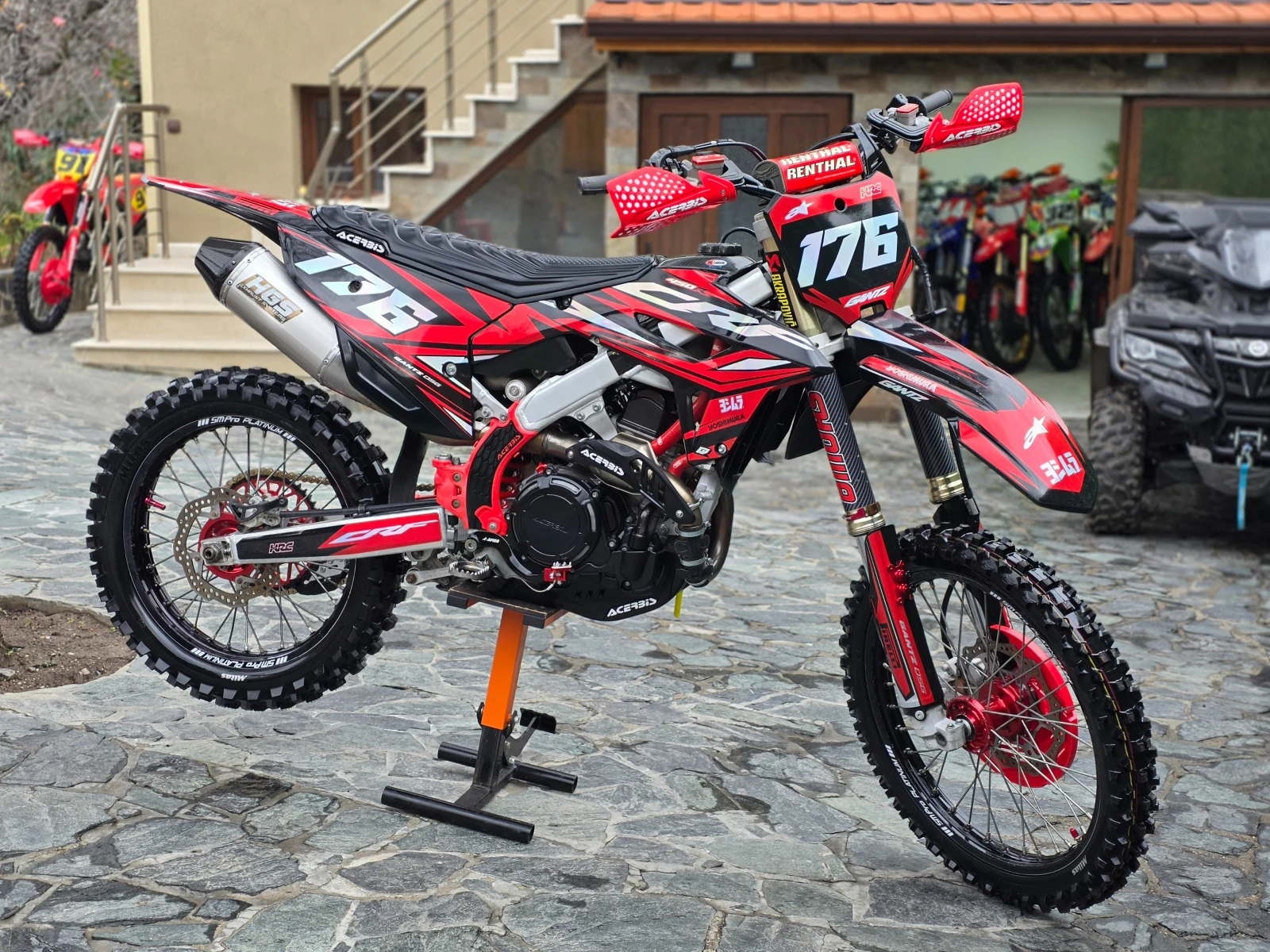 Honda Crf 450/СТАРТЕР/3 РЕЖИМА/ТРАКШЪН/ЛЪНЧ КОНТРОЛ/* ЛИЗИНГ, снимка 1
