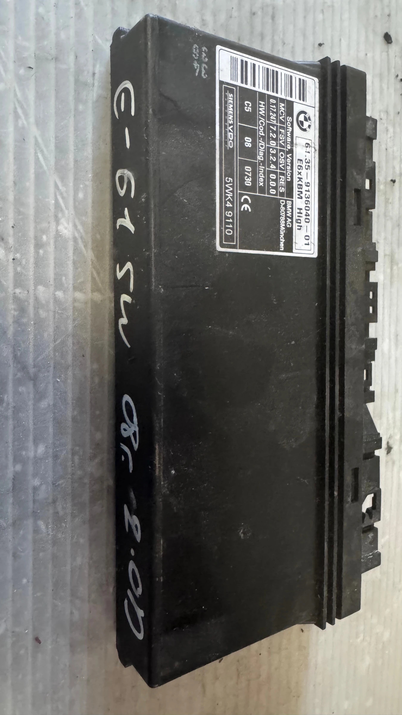    BMW E61 - 61.35-9136040-01 / 5WK49110 | Mobile.bg   1