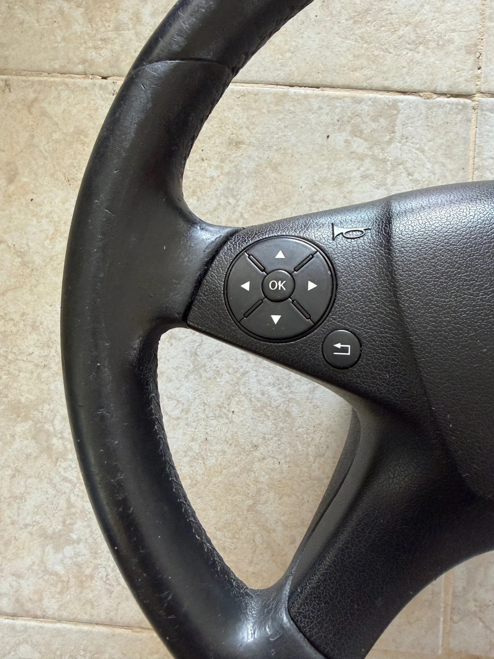 Волан и airbag за Mercedes C Class W204, снимка 4 - Части - 54808780