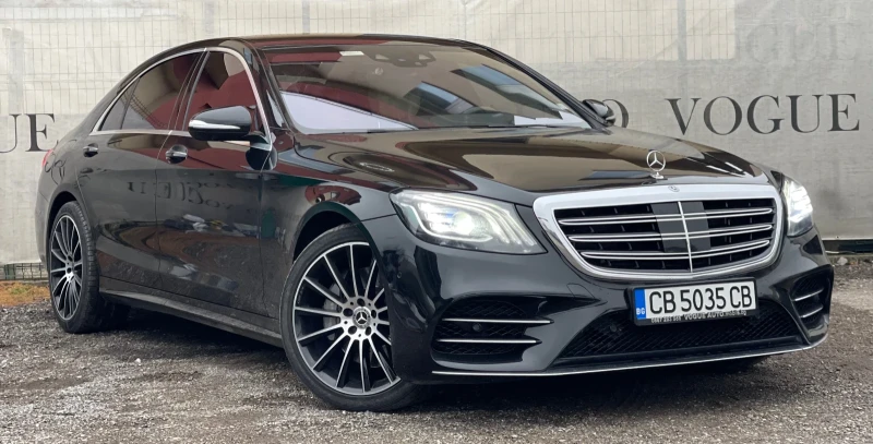 Mercedes-Benz S 560 4Matic* LONG* AMG* 360* HeadUp* Burmester* Memory, снимка 3 - Автомобили и джипове - 47957948