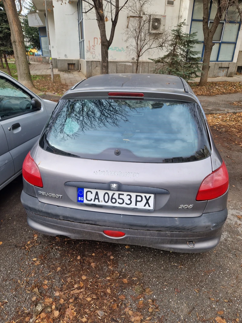 Peugeot 206, снимка 2 - Автомобили и джипове - 48589554