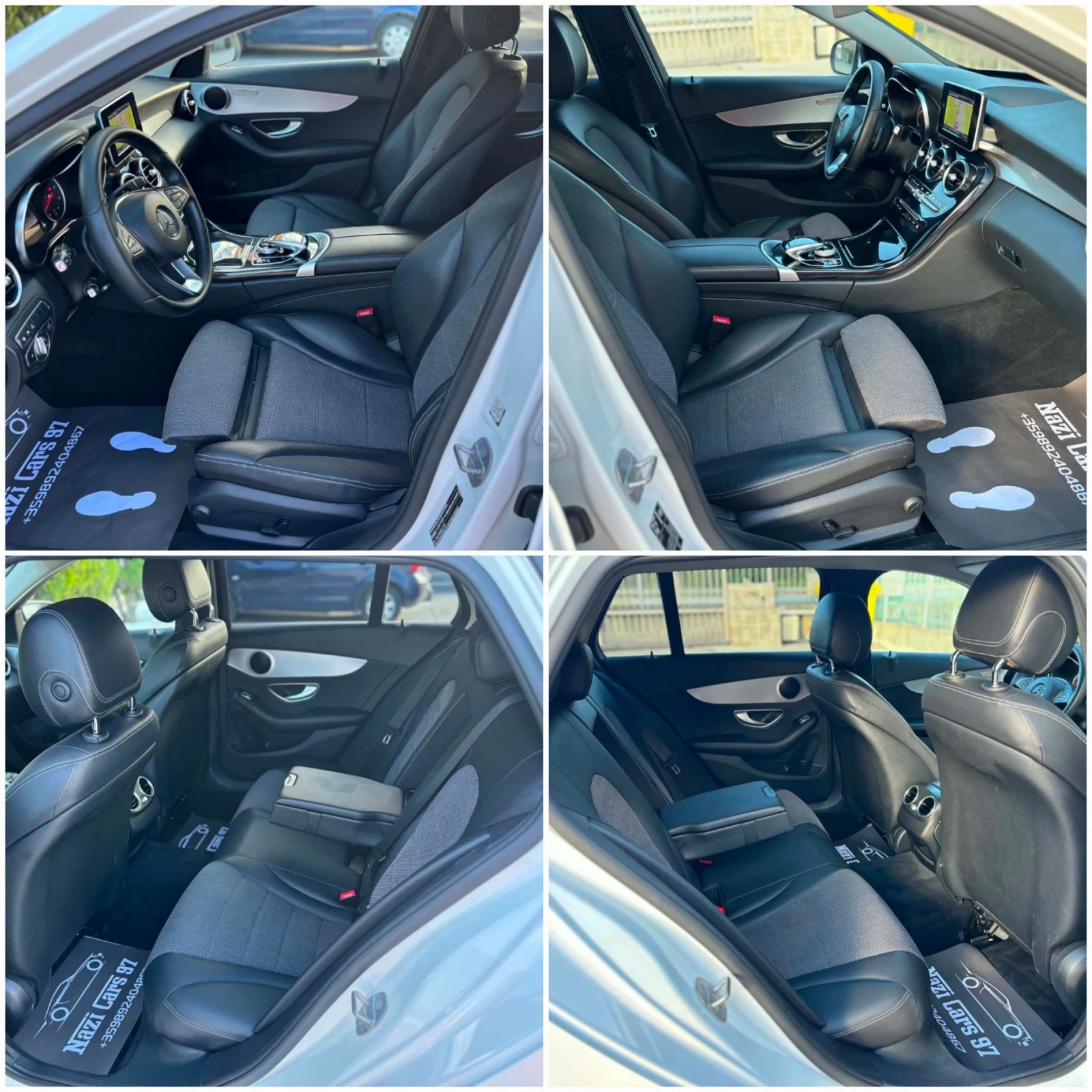Mercedes-Benz C 220 2.2/ 170к.с./ 9G-TRONIC/ DISTRONIC/FULL LED, снимка 11 - Автомобили и джипове - 54701669
