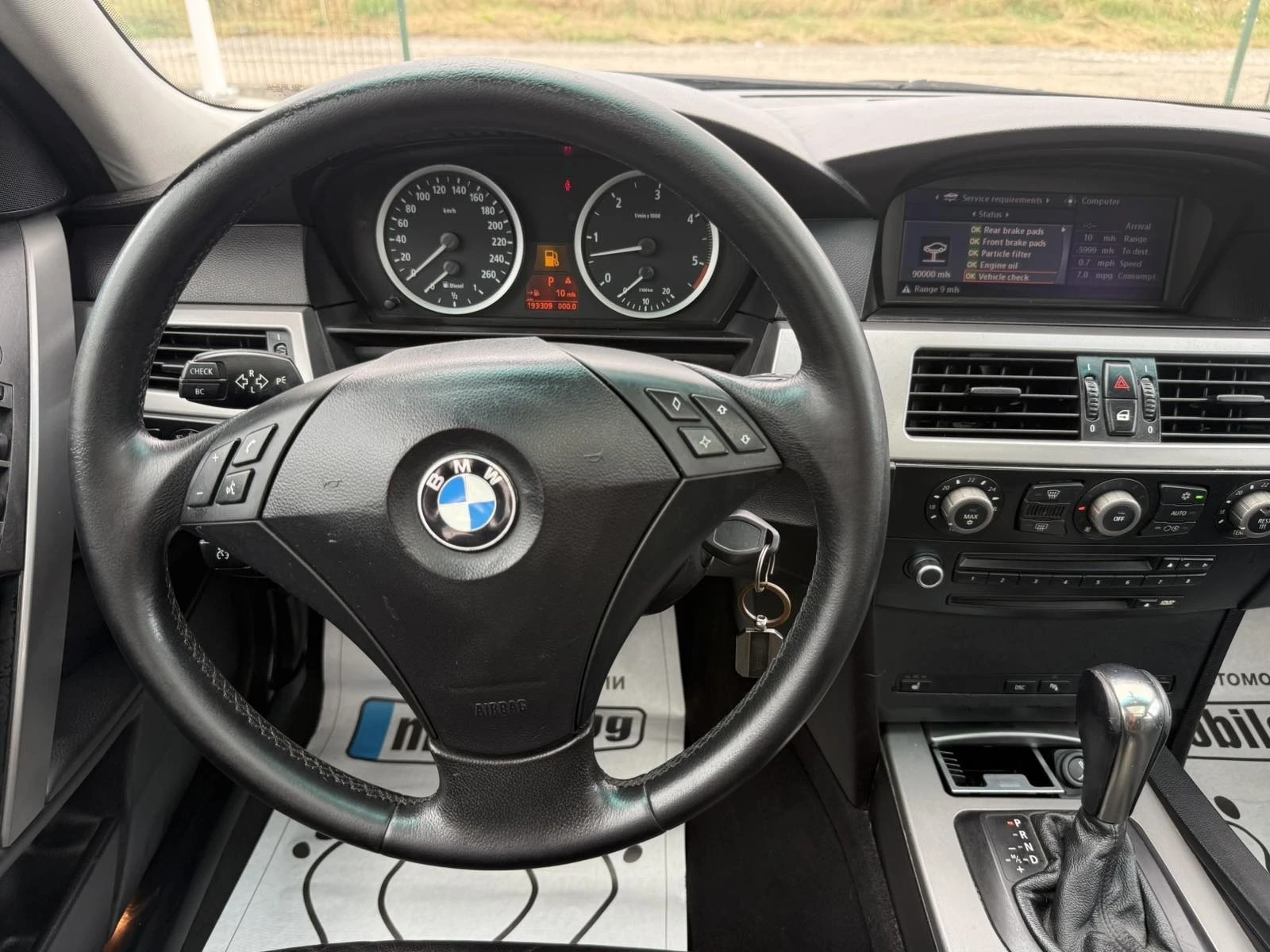 BMW 525 2.5D M-PACKET ПАНОРАМАКОЖА NAVI, снимка 12 - Автомобили и джипове - 55123014