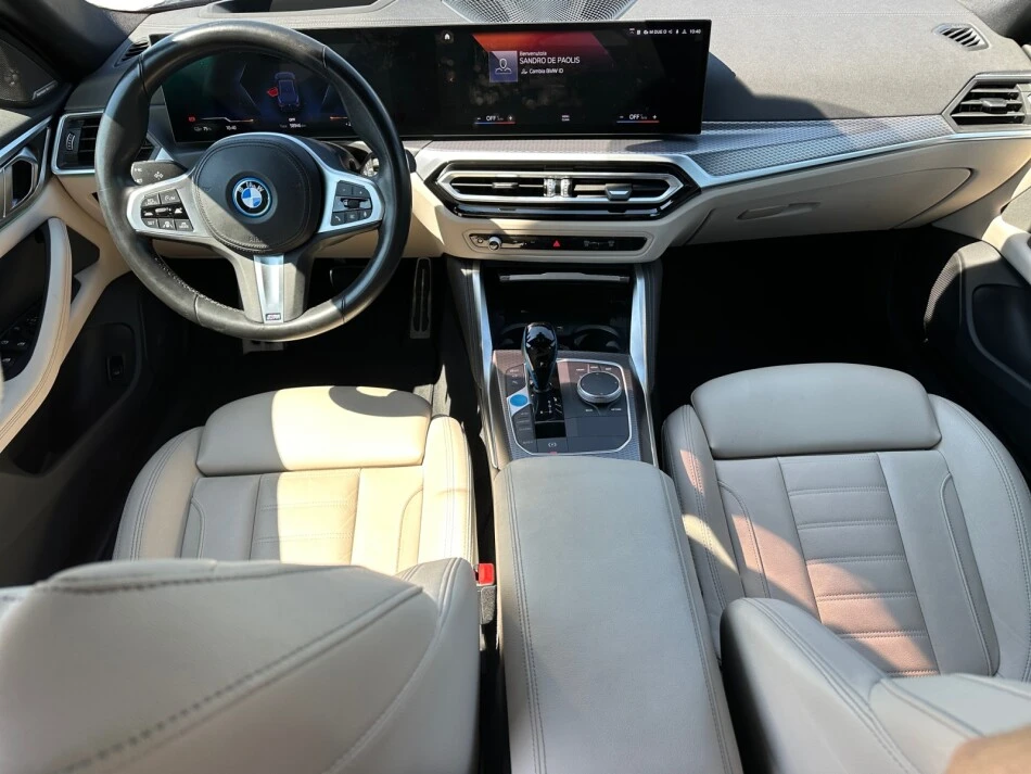 BMW i4 40e M sport Laser Hud 360 DA pro Harman Kardon, снимка 11 - Автомобили и джипове - 55193553