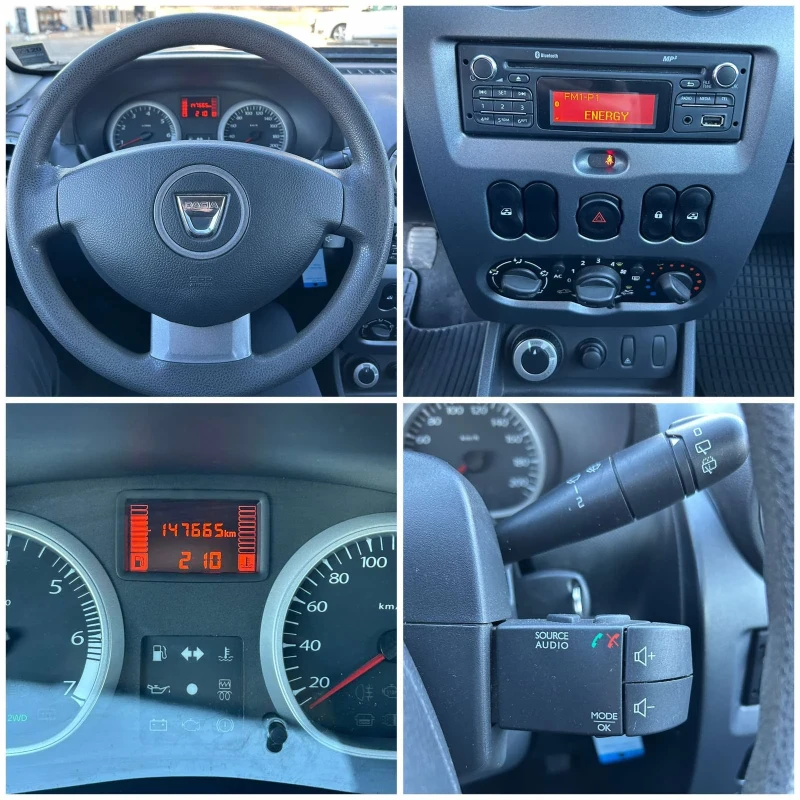 Dacia Duster 1.5dci, 4х4, 147000км., 2014г., снимка 10 - Автомобили и джипове - 48647524