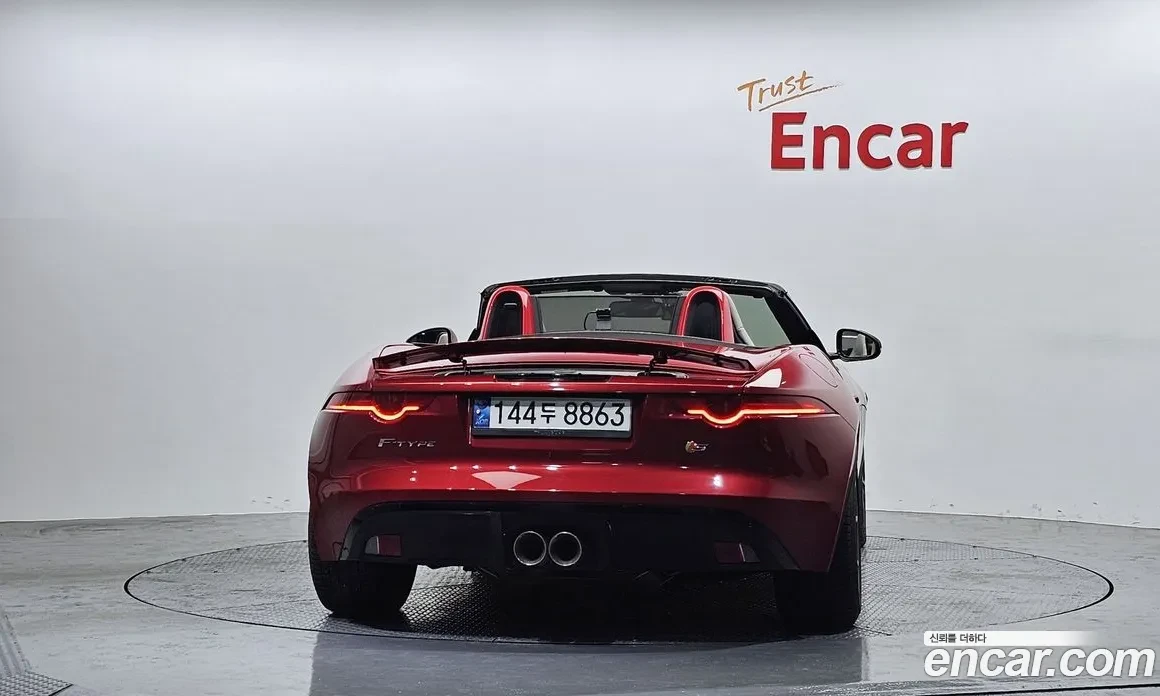 Jaguar F-Type КАБРИО* КАМЕРА* КОЖА* МЕМОРИ, снимка 4 - Автомобили и джипове - 55089014