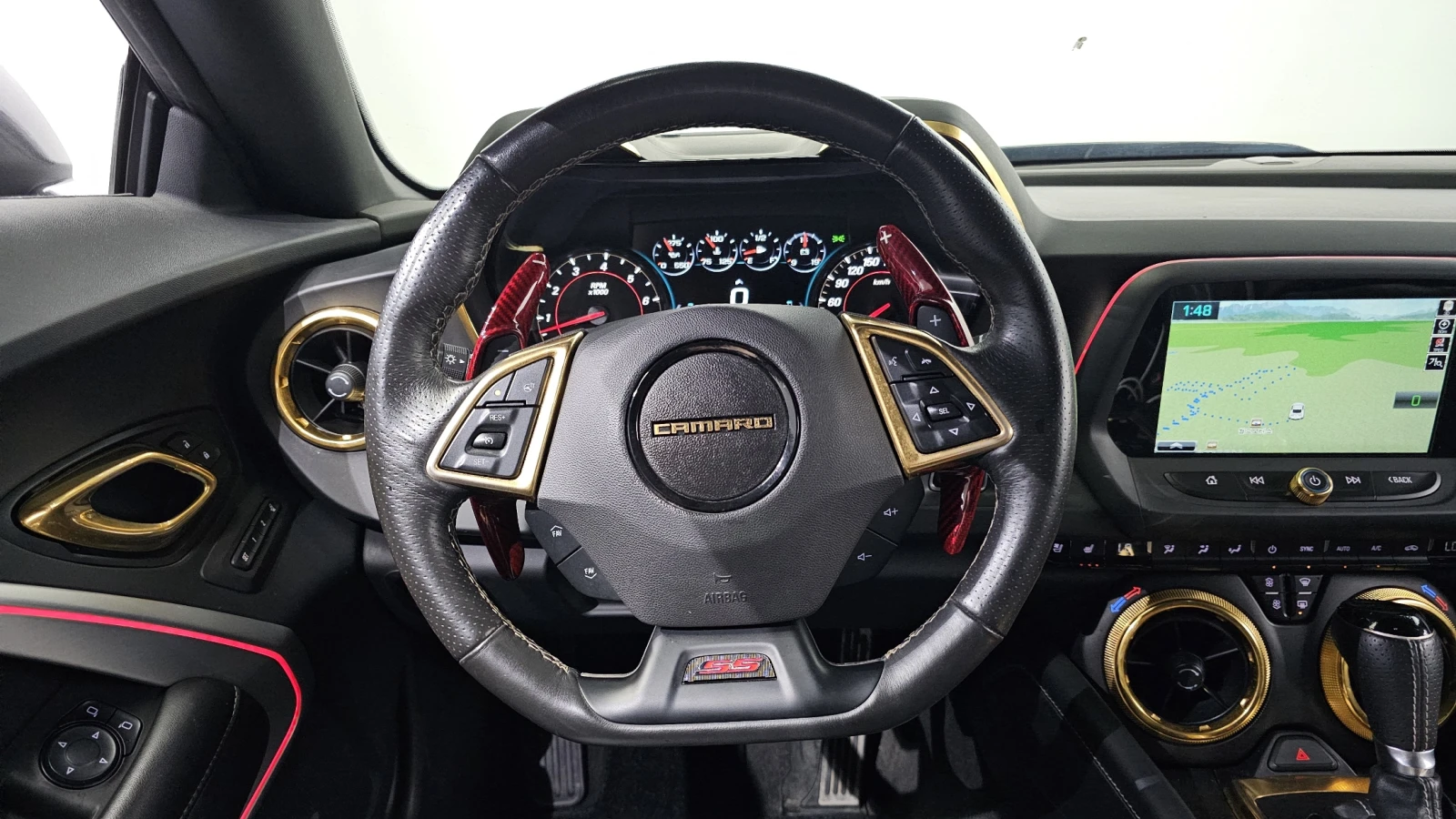 Chevrolet Camaro 6.2 SS V8* TUNNED* HUD* ОБДУХ* КРАЙНА ЦЕНА, снимка 7 - Автомобили и джипове - 55484156