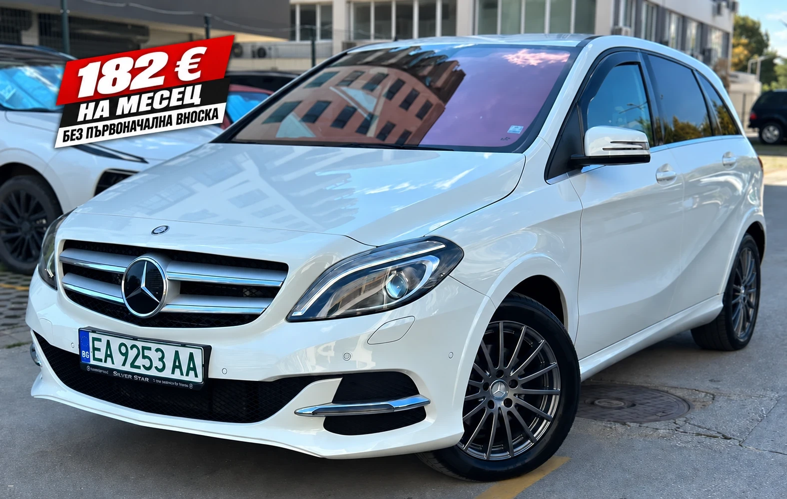 Mercedes-Benz B 250 B250E, 89000км.!Лизинг без първоначална вноска!