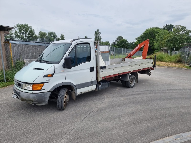 Iveco 35c11 БОРДОВИ С КРАН Д-4.00 м, снимка 1 - Бусове и автобуси - 46305449