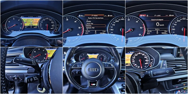 Audi A7 ! MATRIX/S-LINE+ /FULL LED/GERMANY/360CAM/ПОДГРEB/, снимка 11 - Автомобили и джипове - 45203094