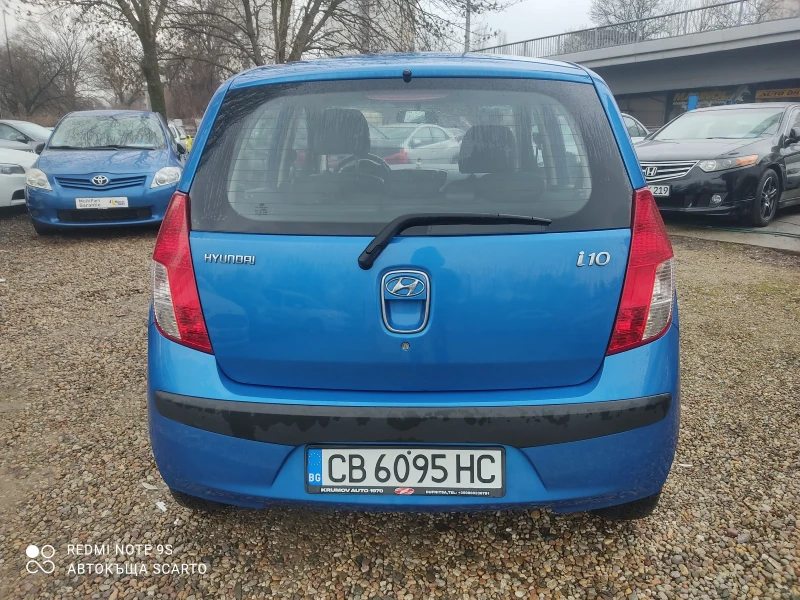 Hyundai I10 1.1, бензин, клима, 09г., фабрична газова уредба, снимка 5 - Автомобили и джипове - 49327555