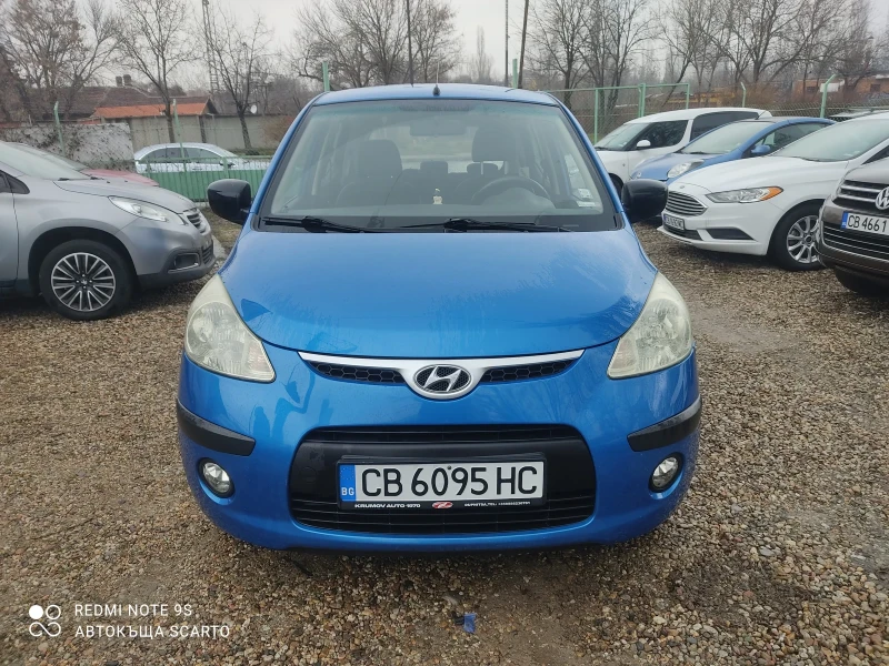 Hyundai I10 1.1, бензин, клима, 09г., фабрична газова уредба, снимка 2 - Автомобили и джипове - 49327555