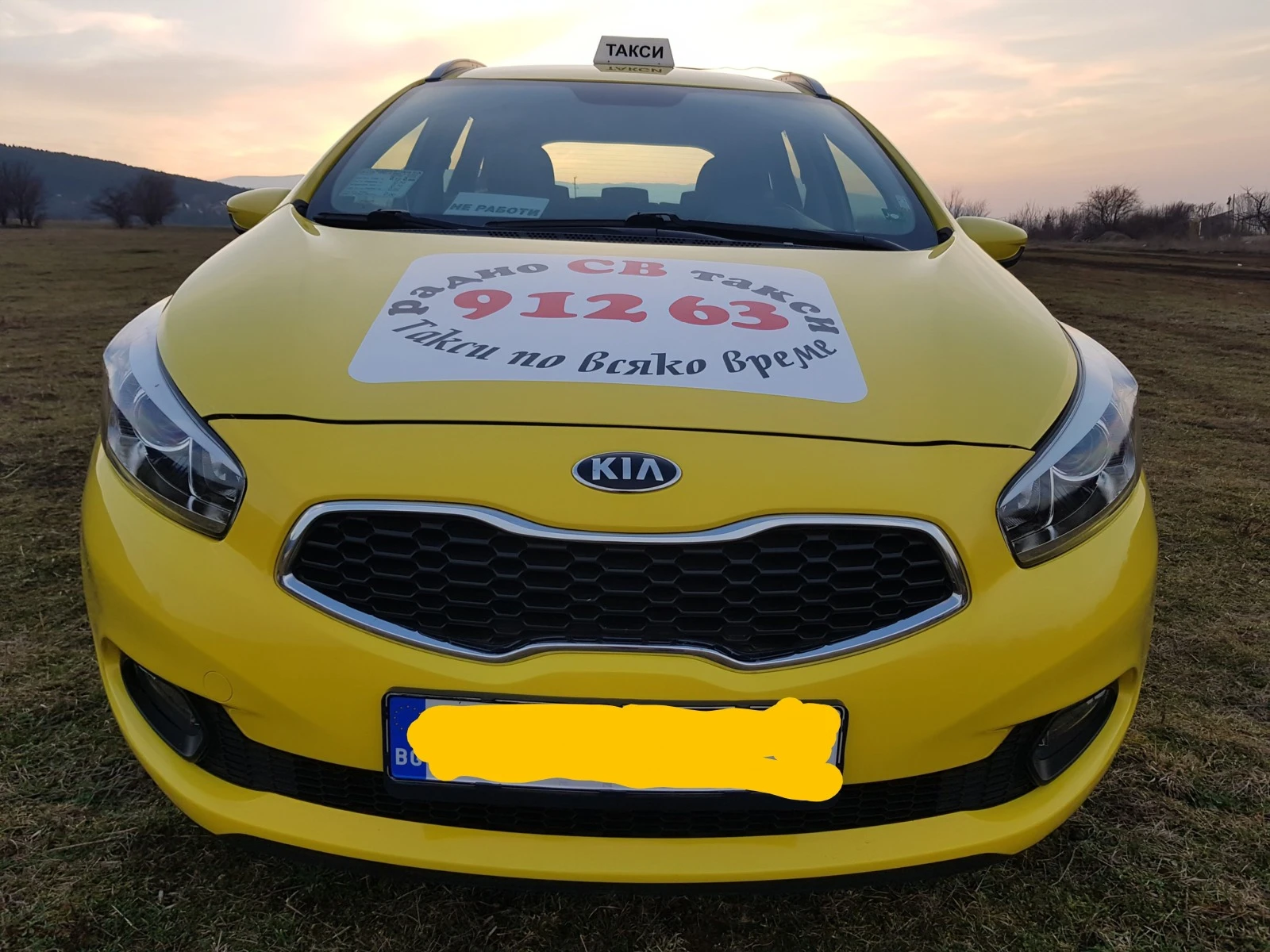 Kia Ceed НИКОГА НЕ Е БИЛ ТАКСИ!  ЛИЗИНГ ИЛИ АРЕНДА - [1] 