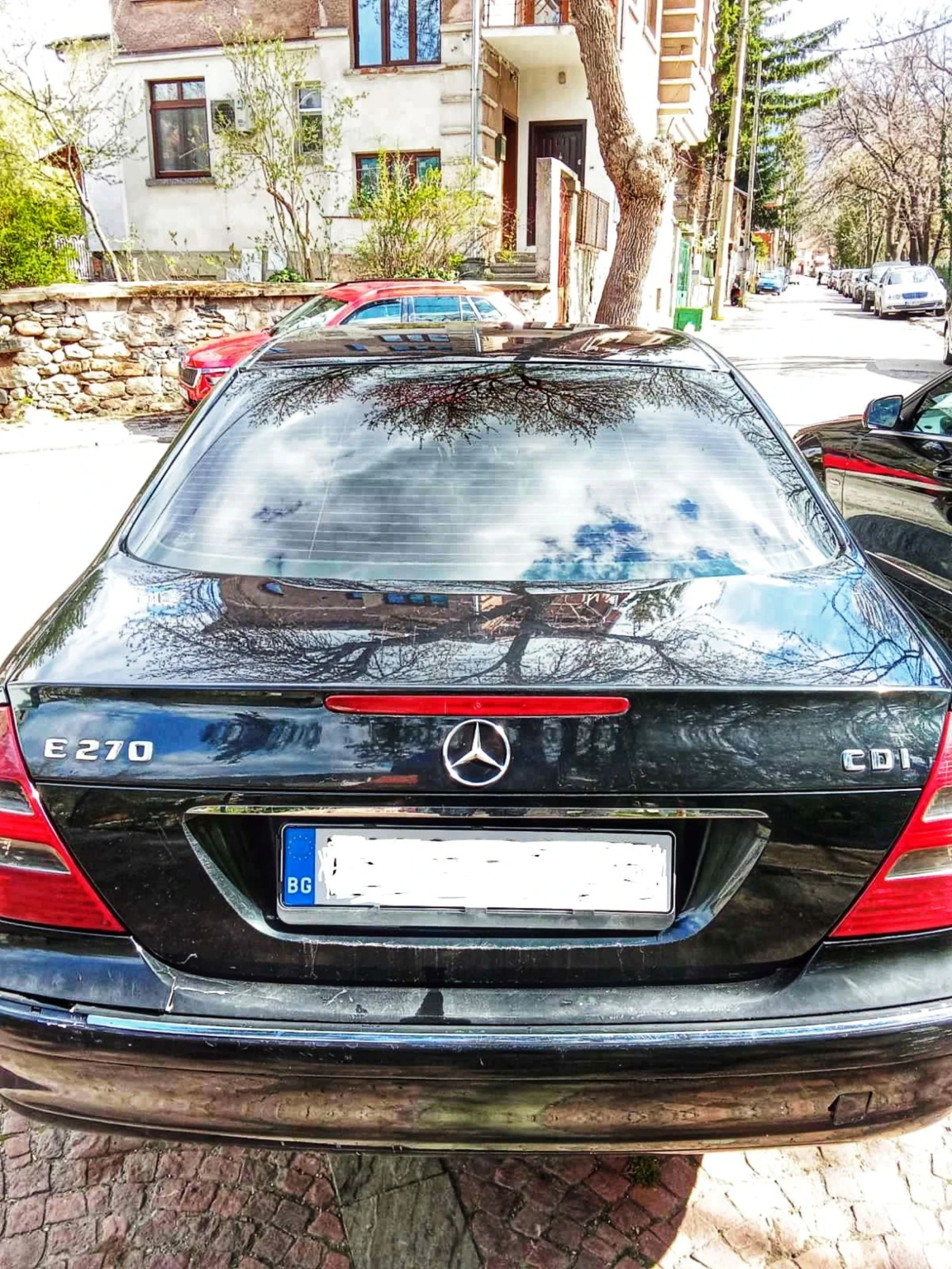 Mercedes-Benz E 270 CDI ръчка, снимка 2 - Автомобили и джипове - 51430009