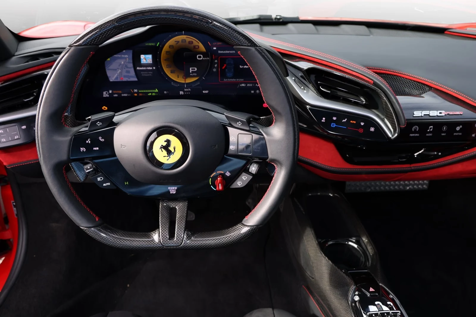 Ferrari SF 90 SPIDER/LIFT/CARBON/SCUDERIA/PPF/LED/ | Mobile.bg � ����������� 10