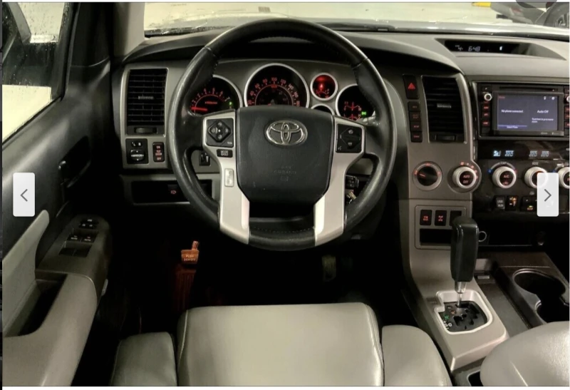 Toyota Sequoia 5.7* V8* ПОДГРЕВ* КАМЕРА* КЕЙЛЕС* , снимка 8 - Автомобили и джипове - 52593621