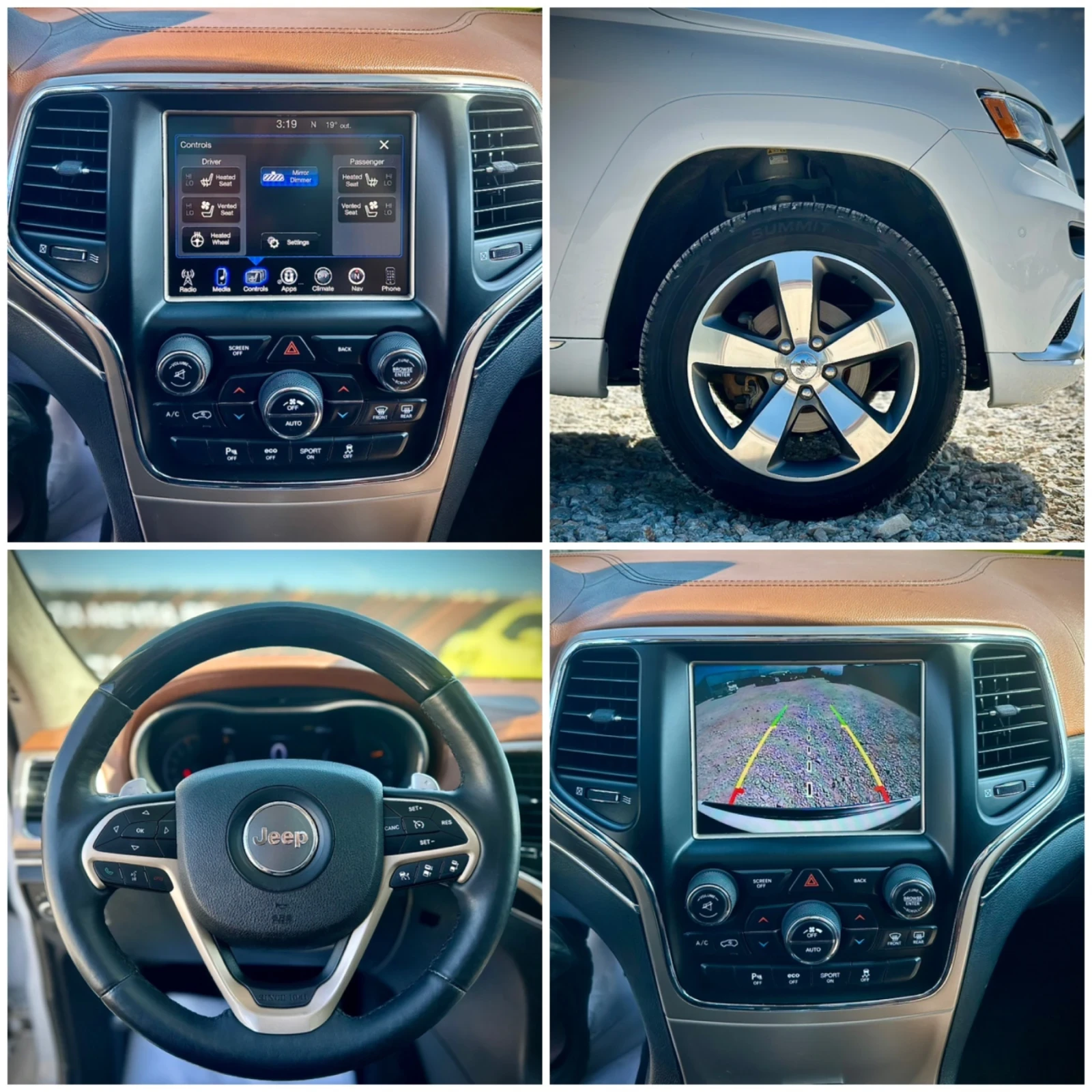 Jeep Grand cherokee SUMMIT 0.0% ОСКЪПЯВАНЕ 945лв/месец - изображение 5