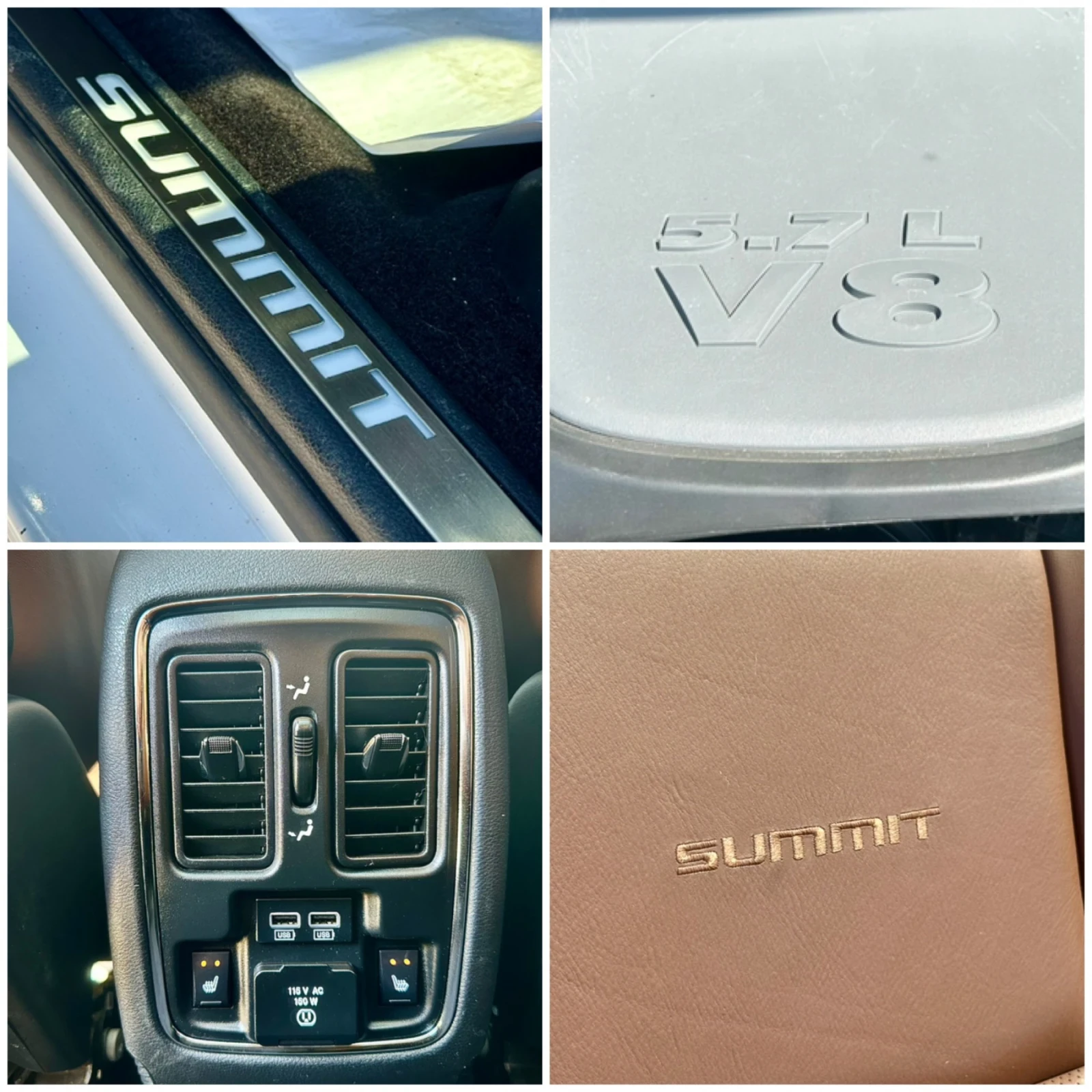 Jeep Grand cherokee SUMMIT 0.0% ОСКЪПЯВАНЕ 945лв/месец - изображение 6