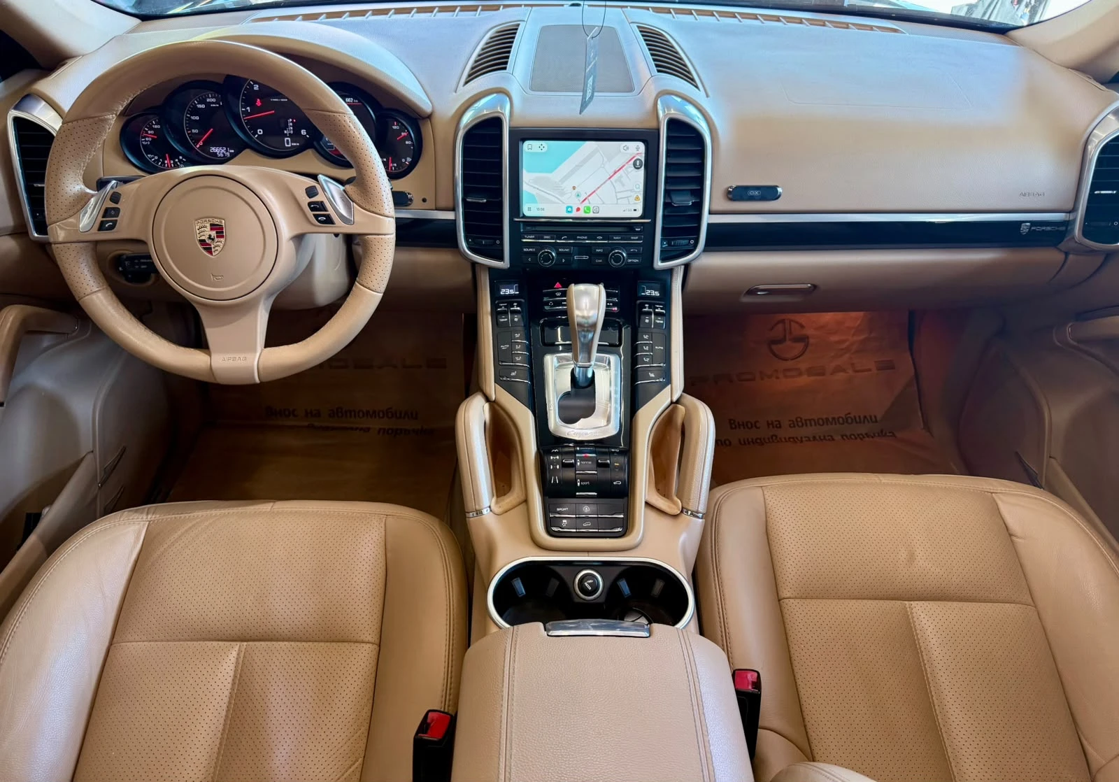 Porsche Cayenne Pano* Carplay* Подгрев* ЛИЗИНГ , снимка 9 - Автомобили и джипове - 55477869