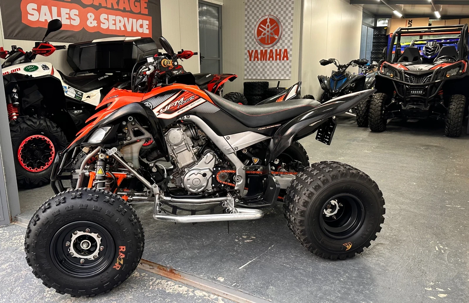 Yamaha Raptor 700 ДОКУМЕНТИ КАТ, снимка 9 - Мотоциклети и мототехника - 54646367