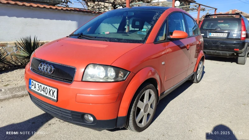 Audi A2, снимка 1 - Автомобили и джипове - 48836512