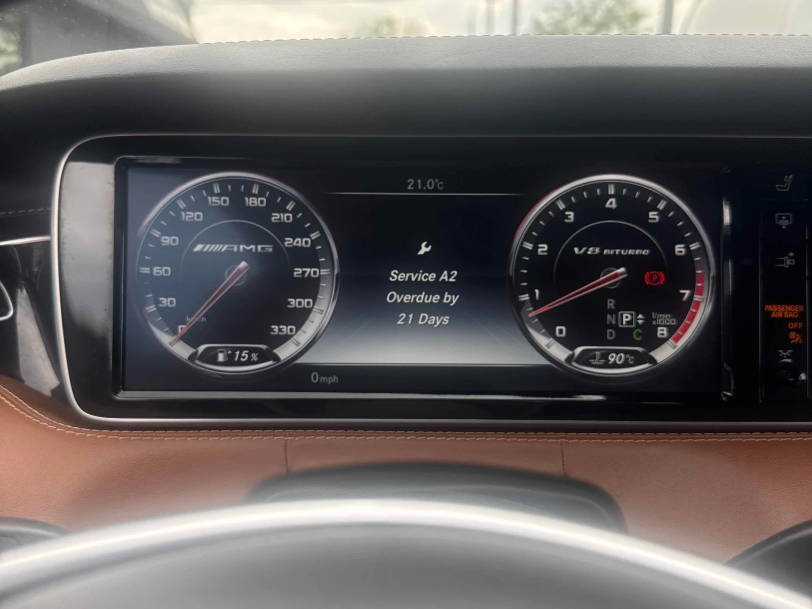 Mercedes-Benz S 63 * AMG * CARFAX * ЦЕНА ДО БГ, снимка 7 - Автомобили и джипове - 56151831