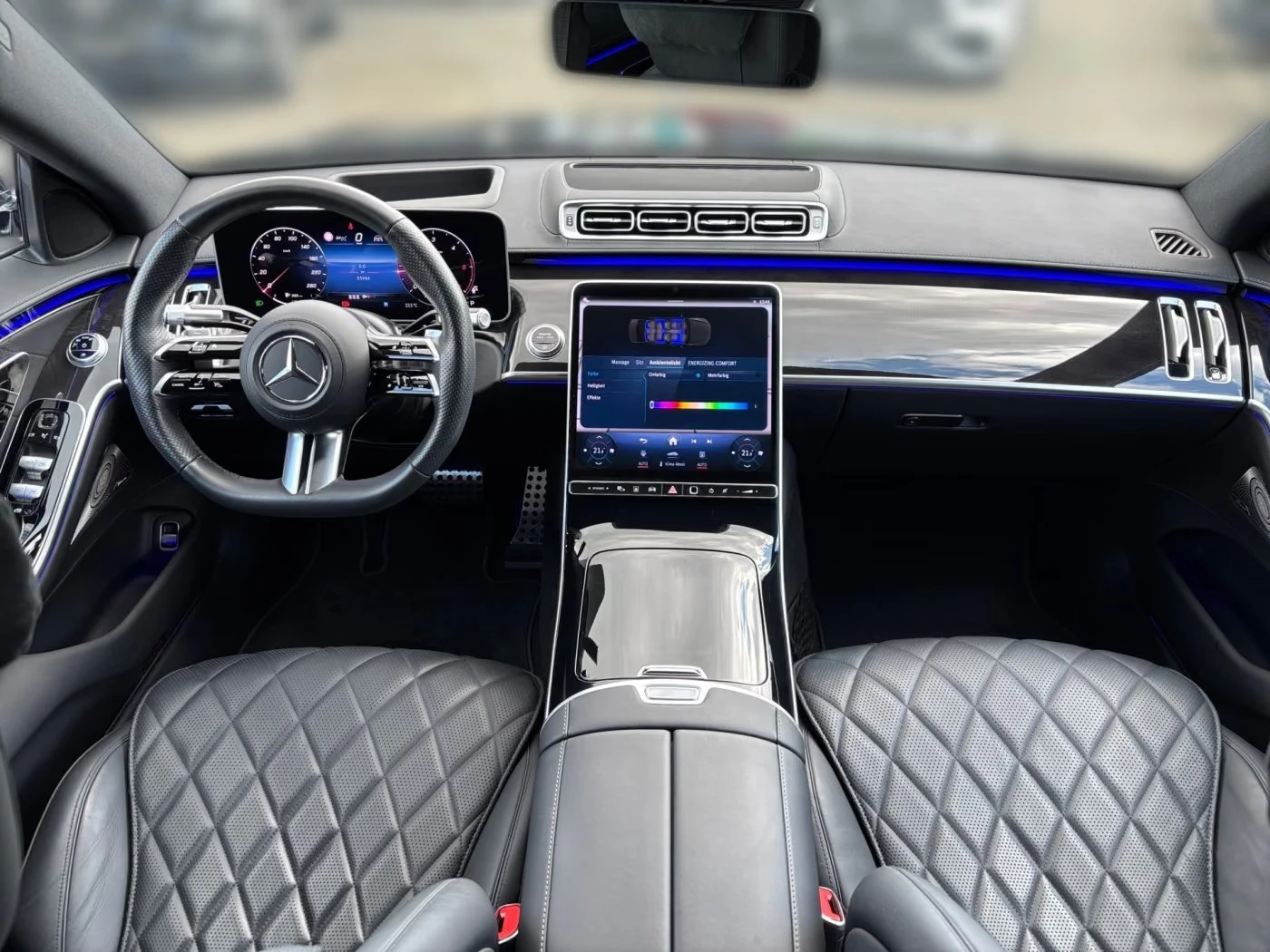 Mercedes-Benz S 450 4MLONG/367HP/AMG/HUD/BURM/360/PANO/DISTR/VENT/100a | Mobile.bg � ����������� 7