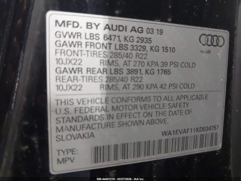 Audi Q8 3.0l 55 Premium, снимка 9 - Автомобили и джипове - 54141671