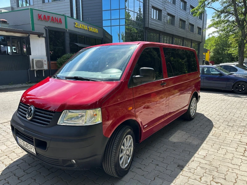 VW T5 4x4 с Навигация 6ск., снимка 1 - Бусове и автобуси - 43321850