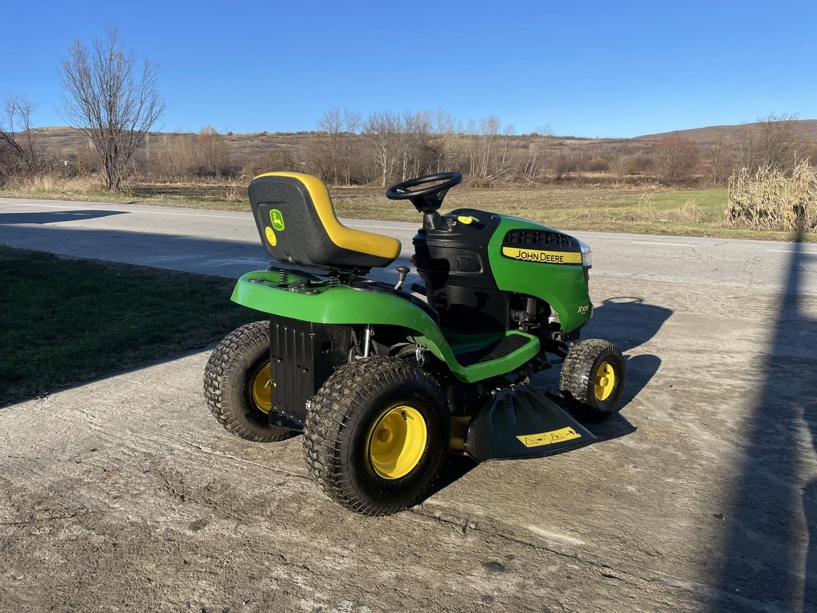 Трактор John Deere Косачка X105Auto - изображение 8