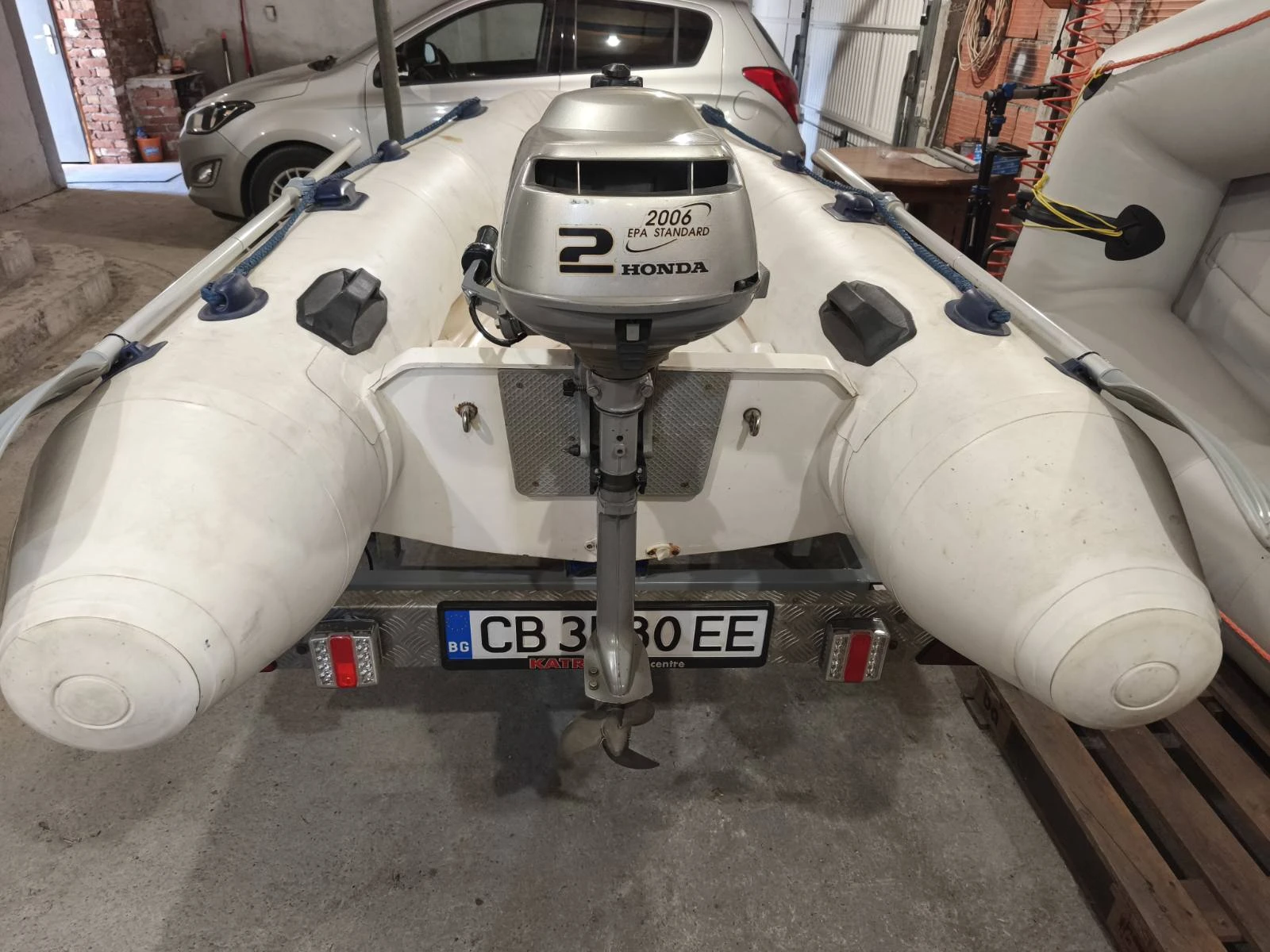 Надуваема лодка Yamaha RIB, снимка 7 - Воден транспорт - 53864106