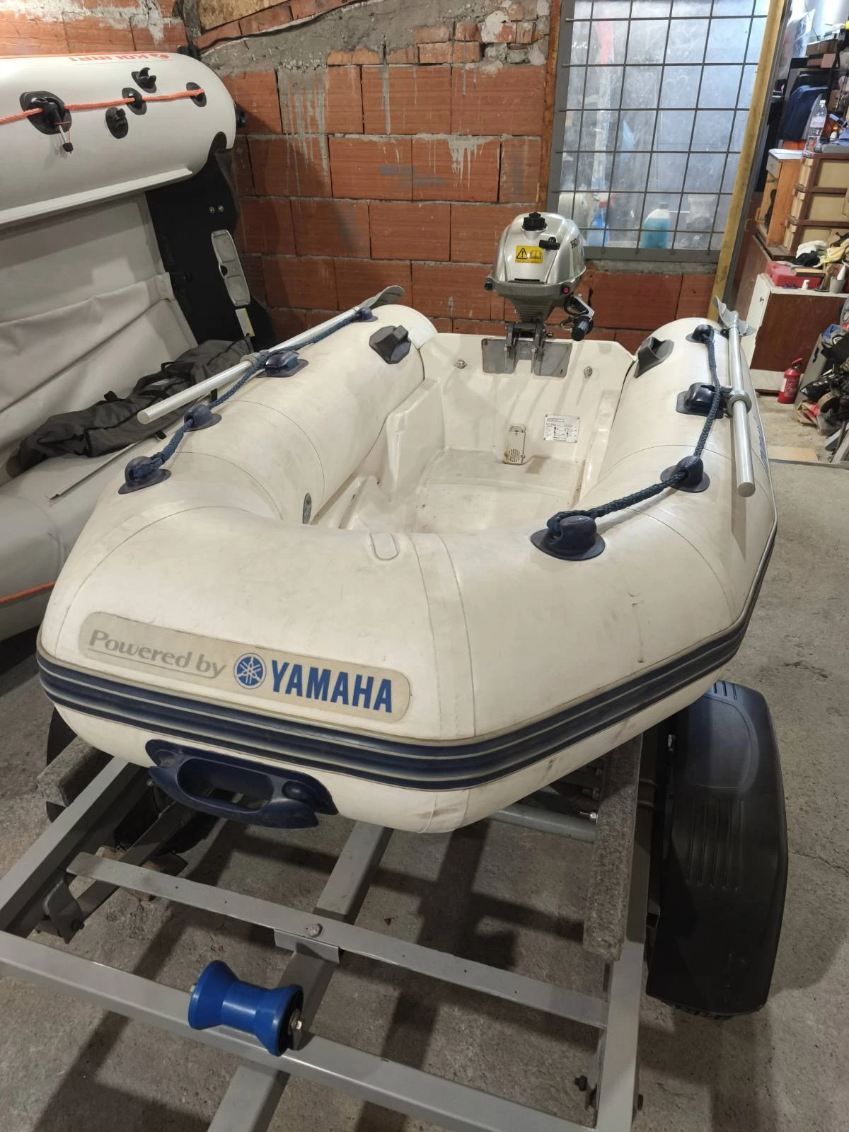 Надуваема лодка Yamaha RIB, снимка 3 - Воден транспорт - 53864106