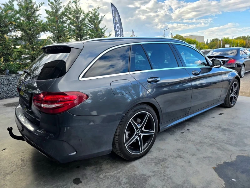 Mercedes-Benz C 220 D MEGA FULL AMG LINE ЛИЗИНГ 100%, снимка 10 - Автомобили и джипове - 52046634