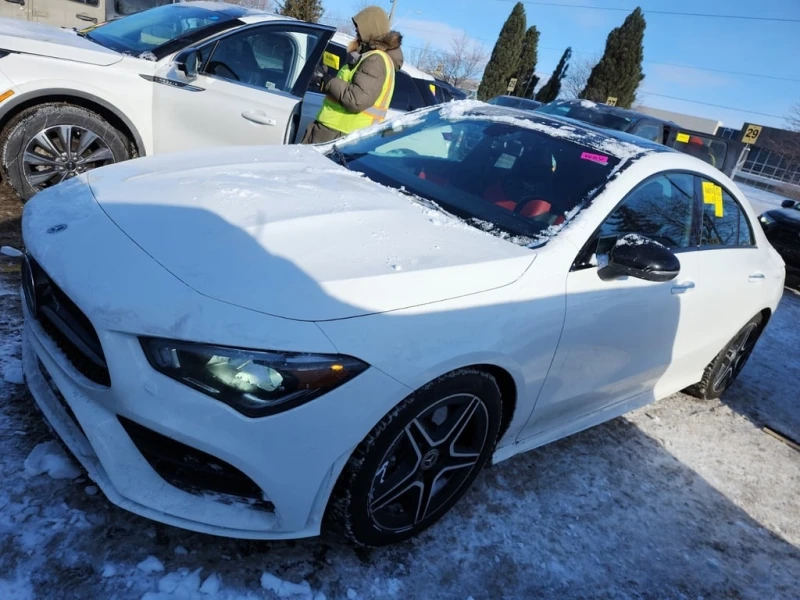 Mercedes-Benz CLA 250 AMG-Line * Червен салон * CARFAX * Панорама, снимка 2 - Автомобили и джипове - 53276869