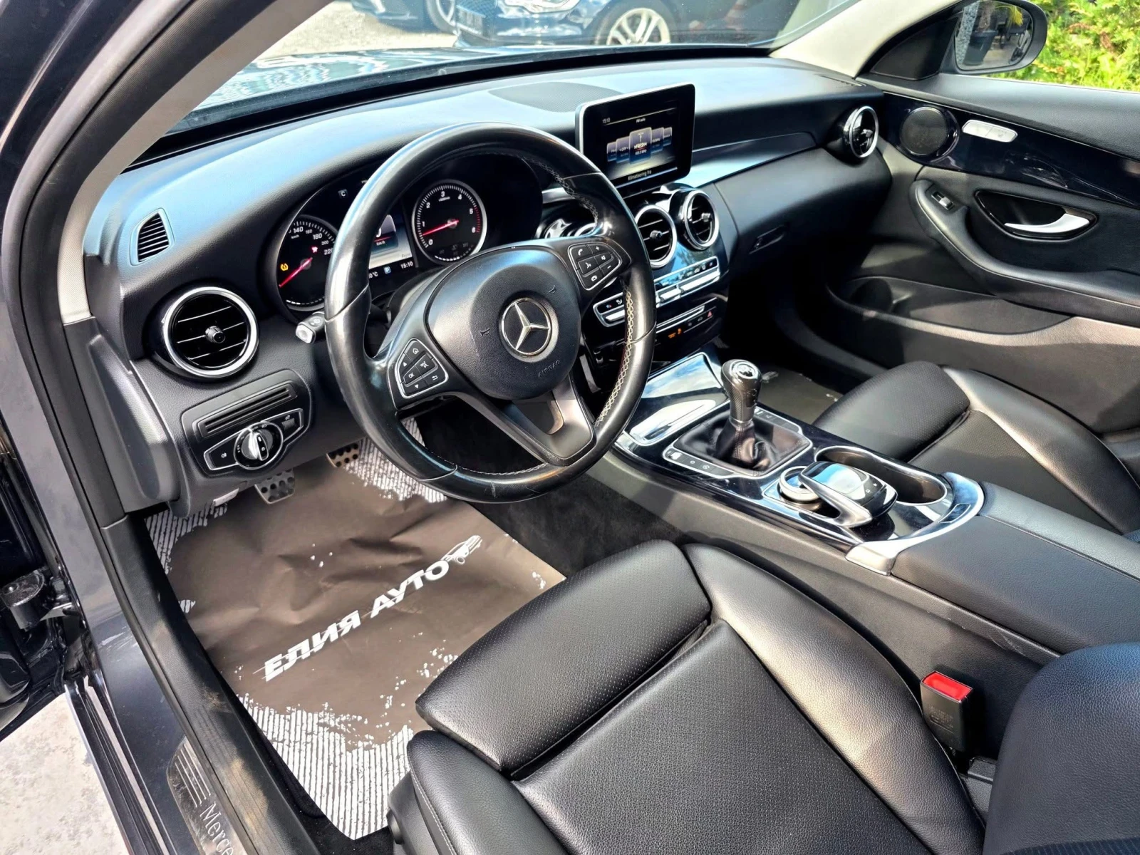 Mercedes-Benz C 220 D MEGA FULL AMG LINE  100% | Mobile.bg   13