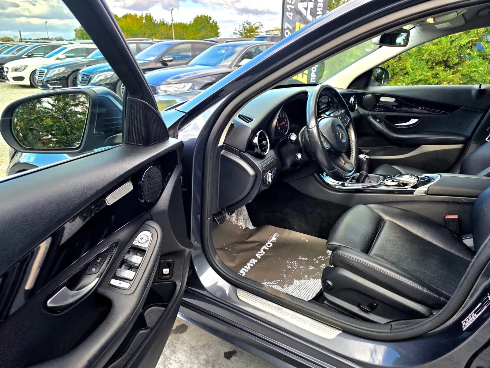 Mercedes-Benz C 220 D MEGA FULL AMG LINE  100% | Mobile.bg   11