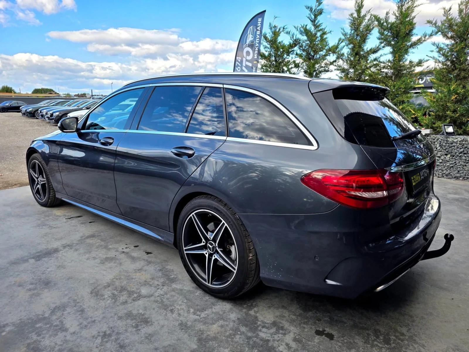 Mercedes-Benz C 220 D MEGA FULL AMG LINE  100% | Mobile.bg   7